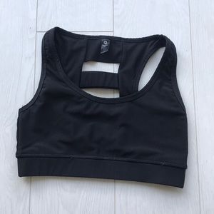Black Sports Bra